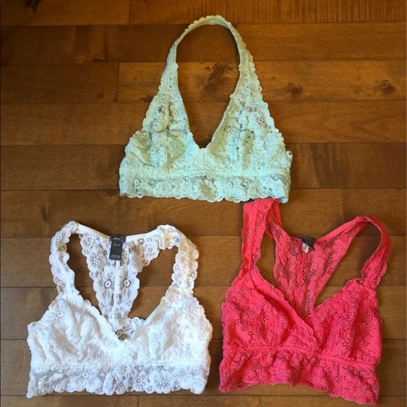Aerie lace bralette bundle of 3 
All size XS - Picture 2 of 9
